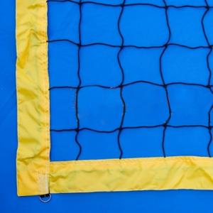 Купить Сетка для пляжного волейбола, обшитая с 4-х сторон, Д 2,2 мм в Инсаре 