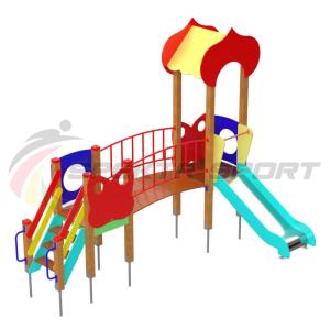 Купить Детский игровой комплекс Полянка ДИК 1603 в Инсаре 